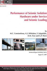 Performance of Seismic Isolation